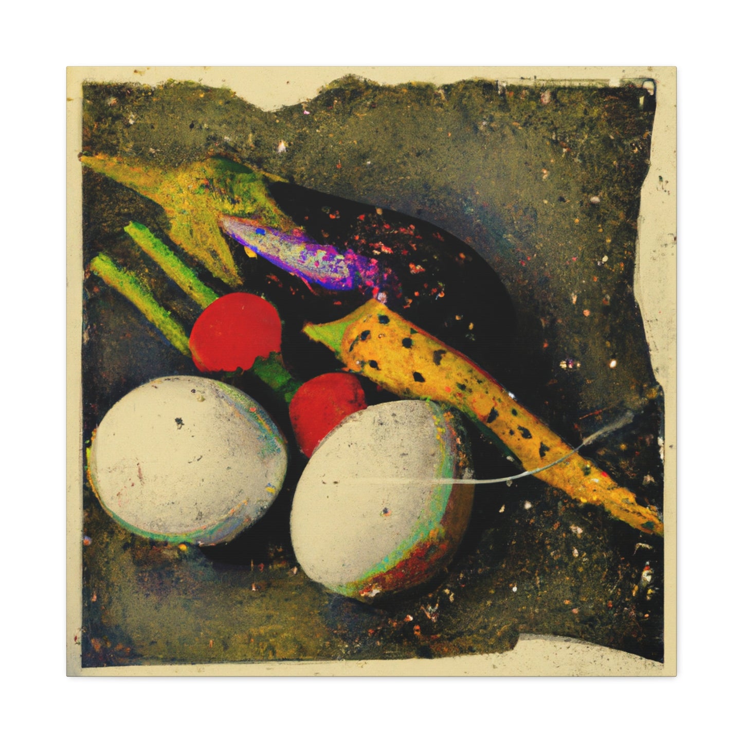 "Veggies of the Past" - Canvas