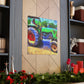 Tractor in Impressionism - Canvas