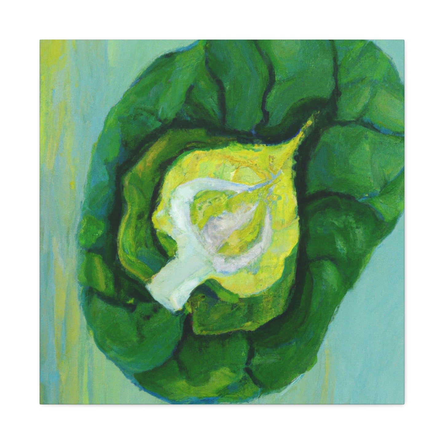 "Vegetables in Vogue" - Canvas