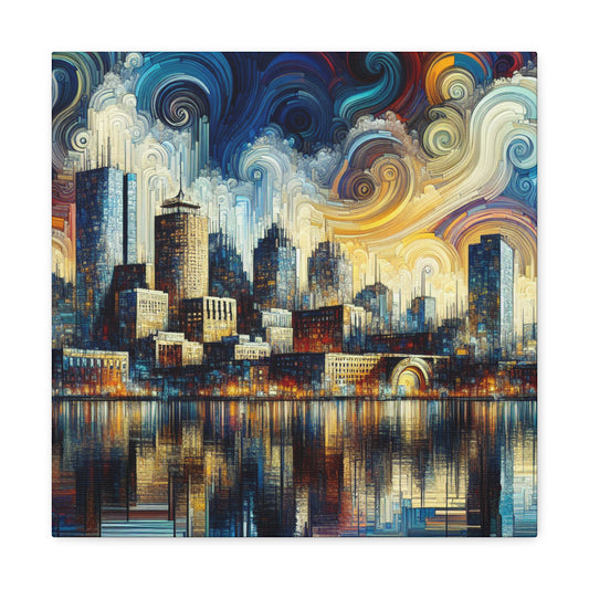 "Boston Dreams Unveiled" - Canvas