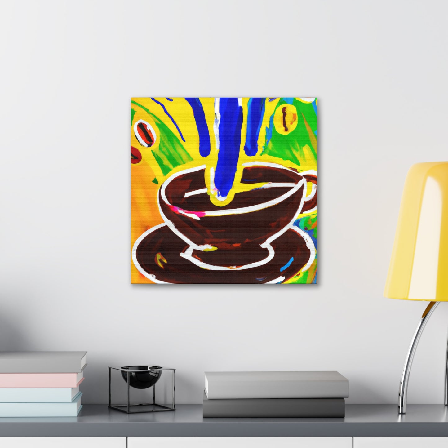 Coffee in Pop Art - Canvas