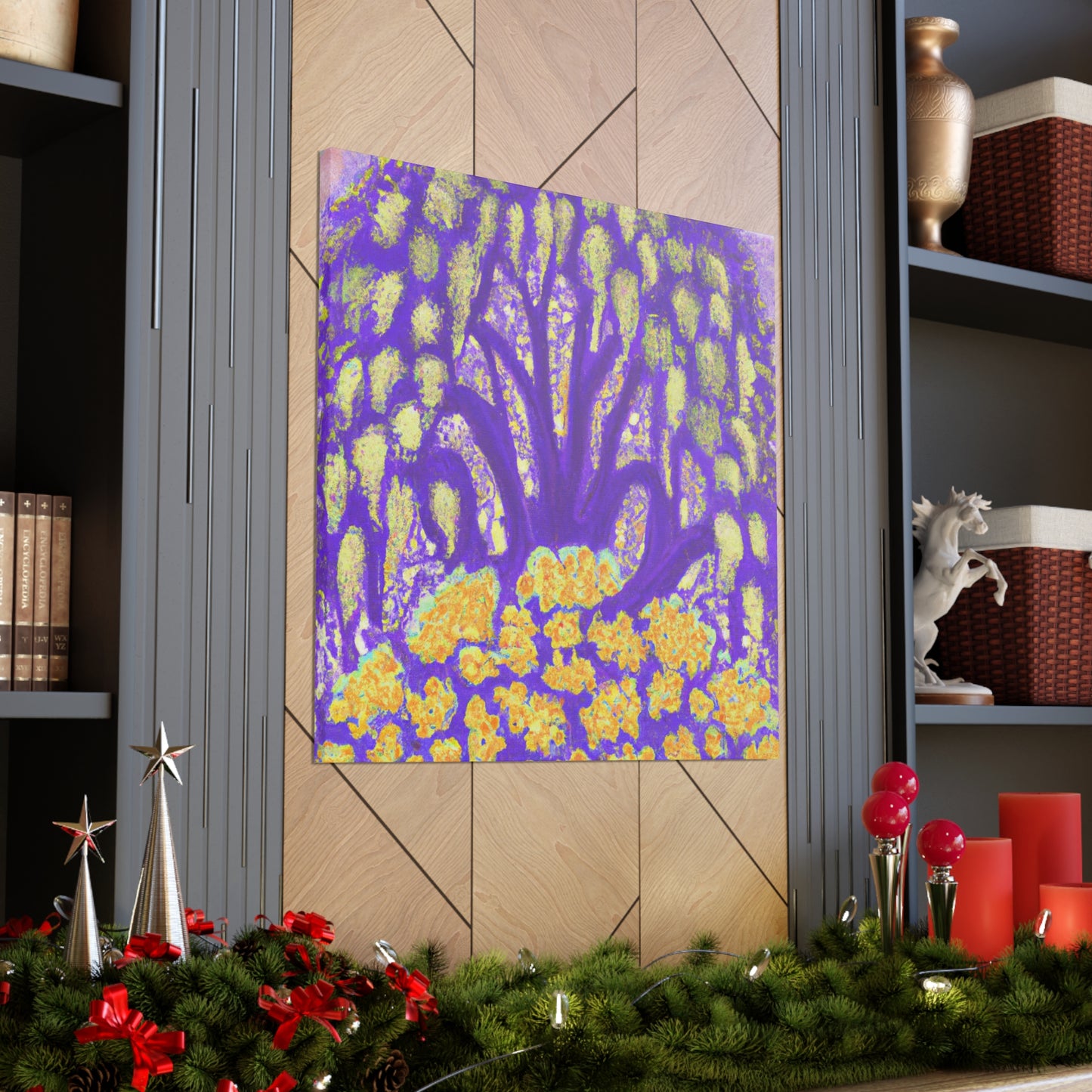 "Wisteria in Bloom" - Canvas