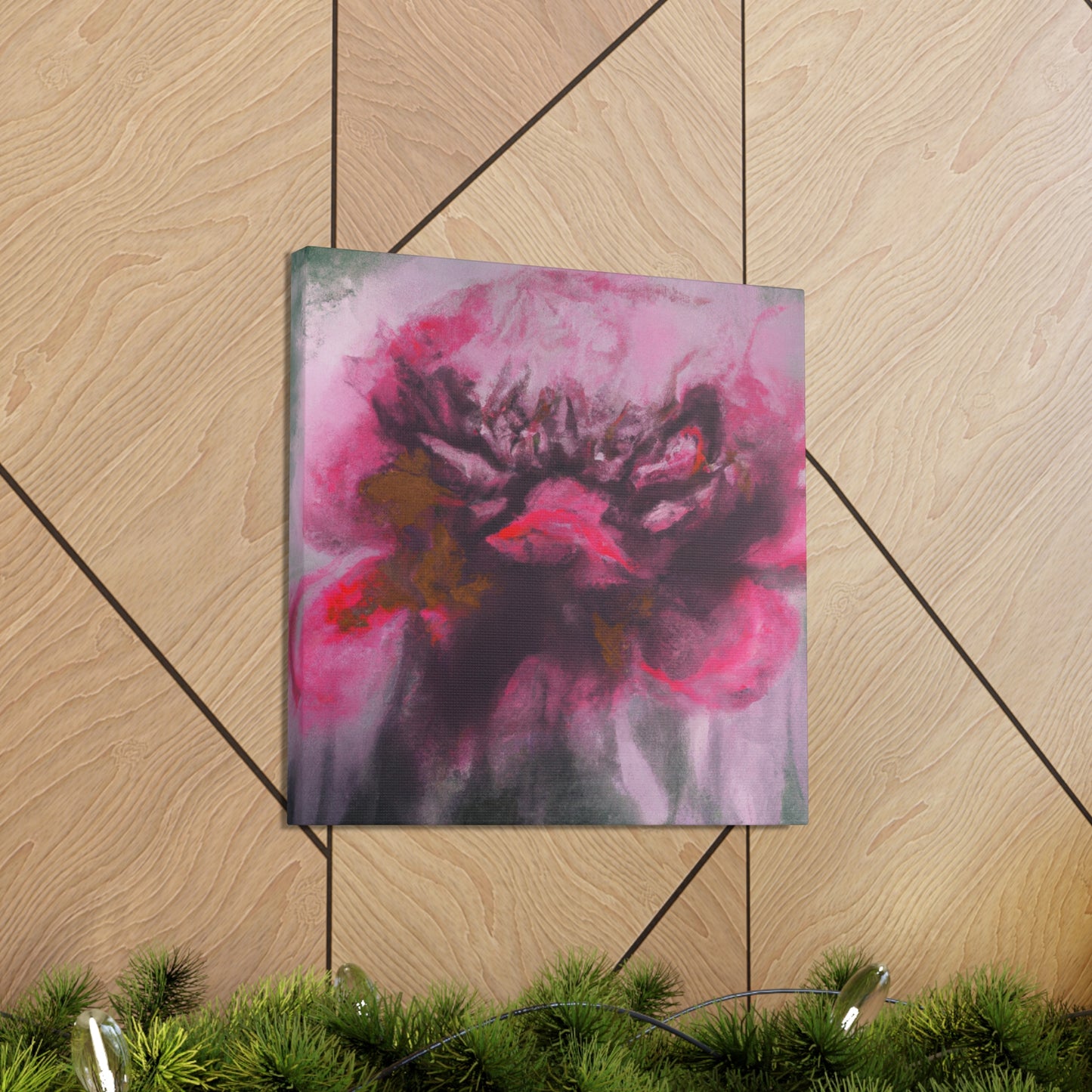 "Peony in Pastels" - Canvas