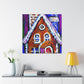 Gingerbread Dream Home - Canvas