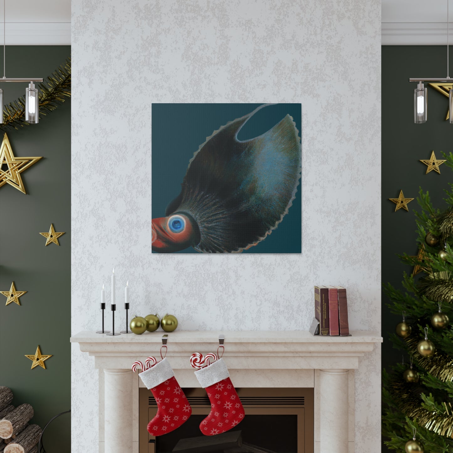 Angelic Fish Omen - Canvas