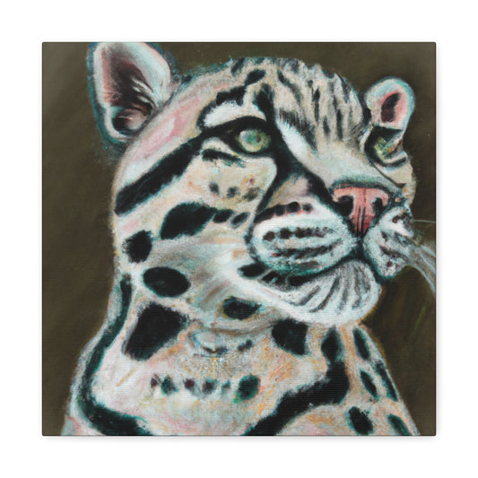 The Clouded Leopard - Canvas