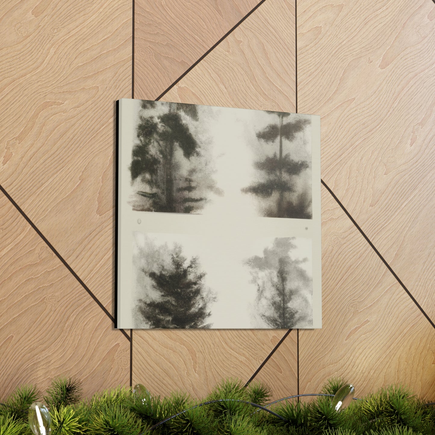 Pine Tree Enchantment - Canvas