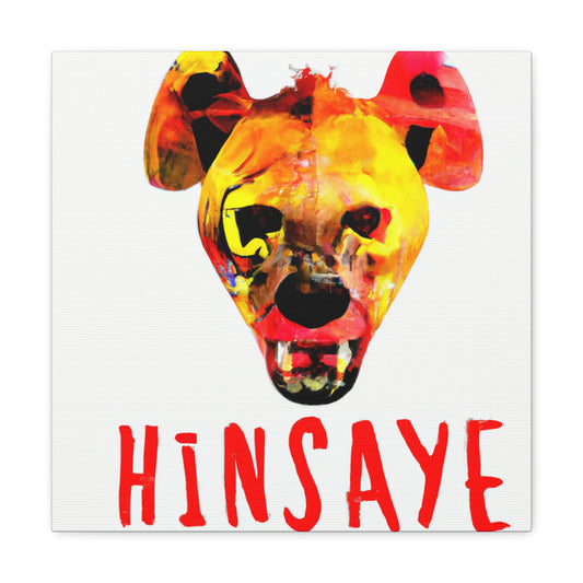 "Hyena: Wild Majestic!" - Canvas