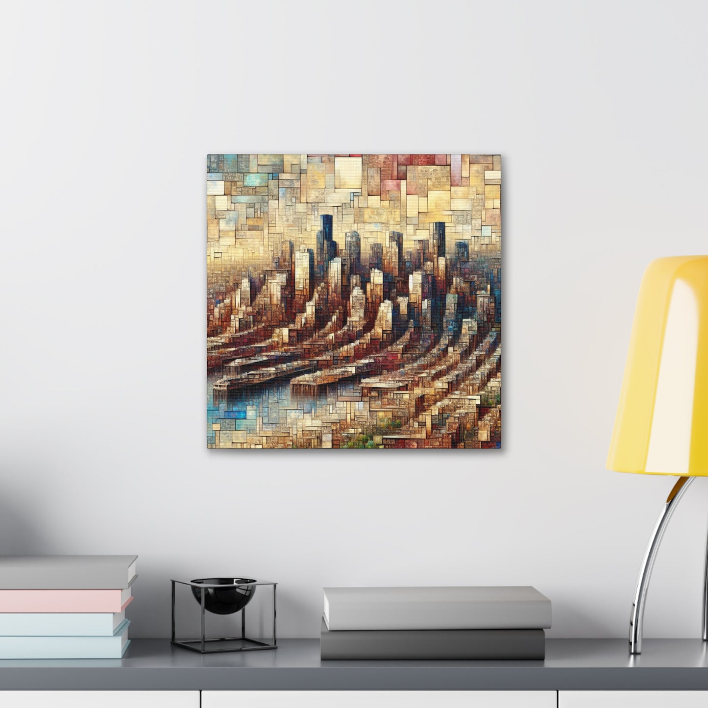 Emerald City Bluescape - Canvas