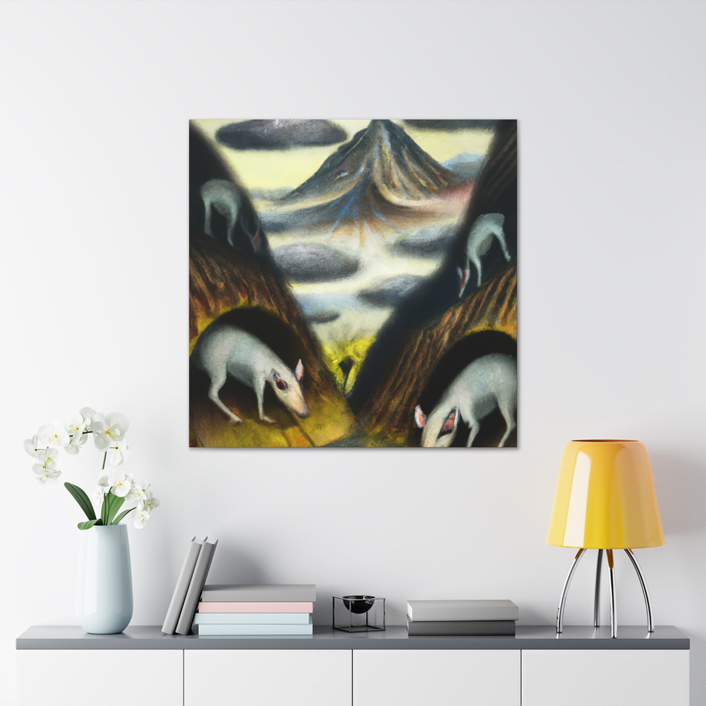 Opossum in a Dream - Canvas