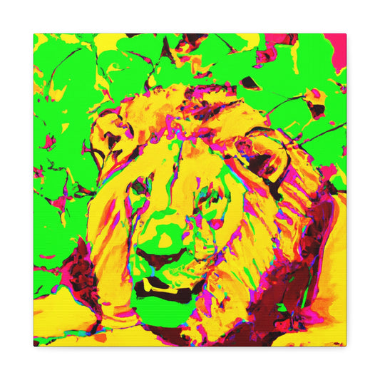 Lion Pop Art Glory - Canvas