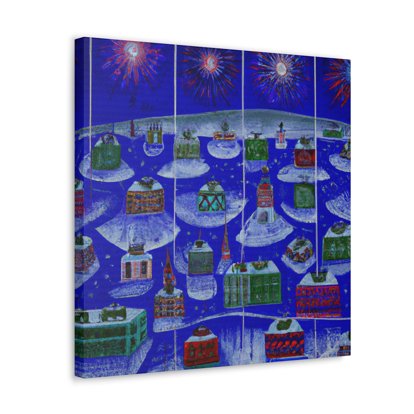 City Square Grandeur - Canvas