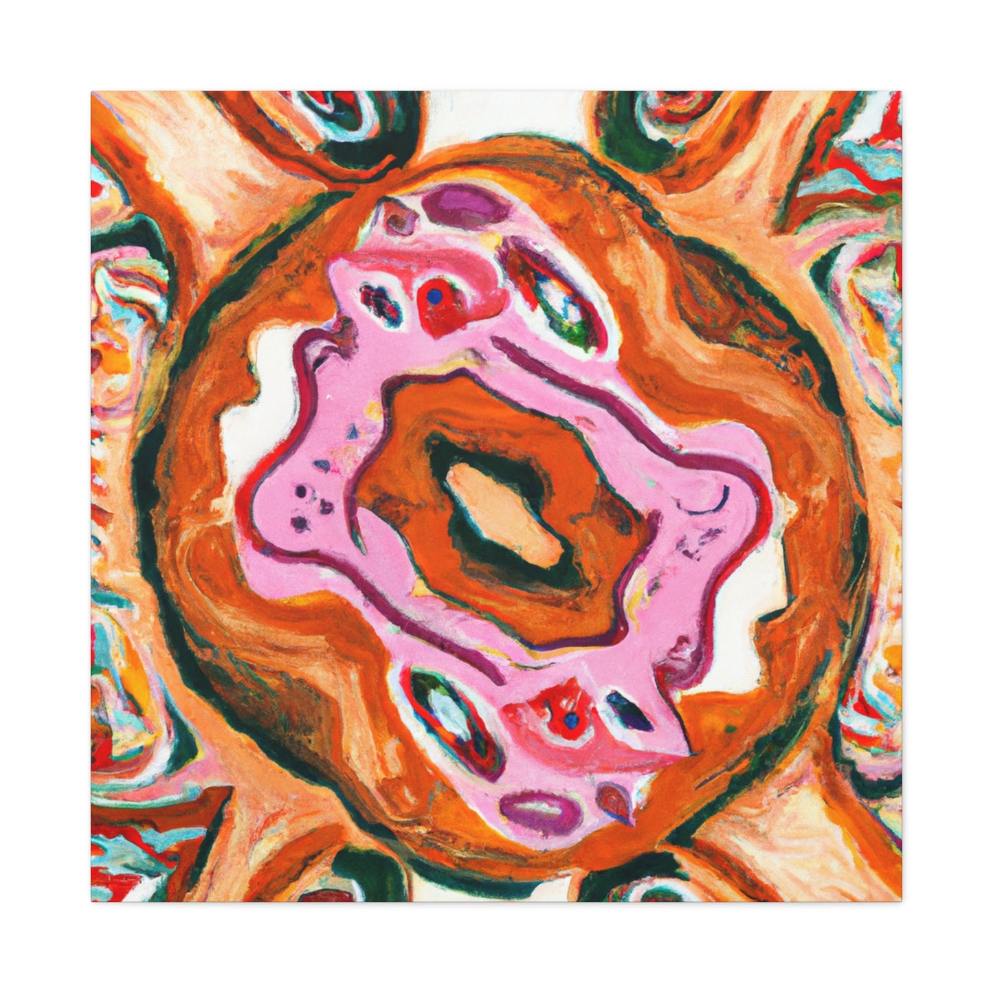 "The Doughnut Glorified" - Canvas