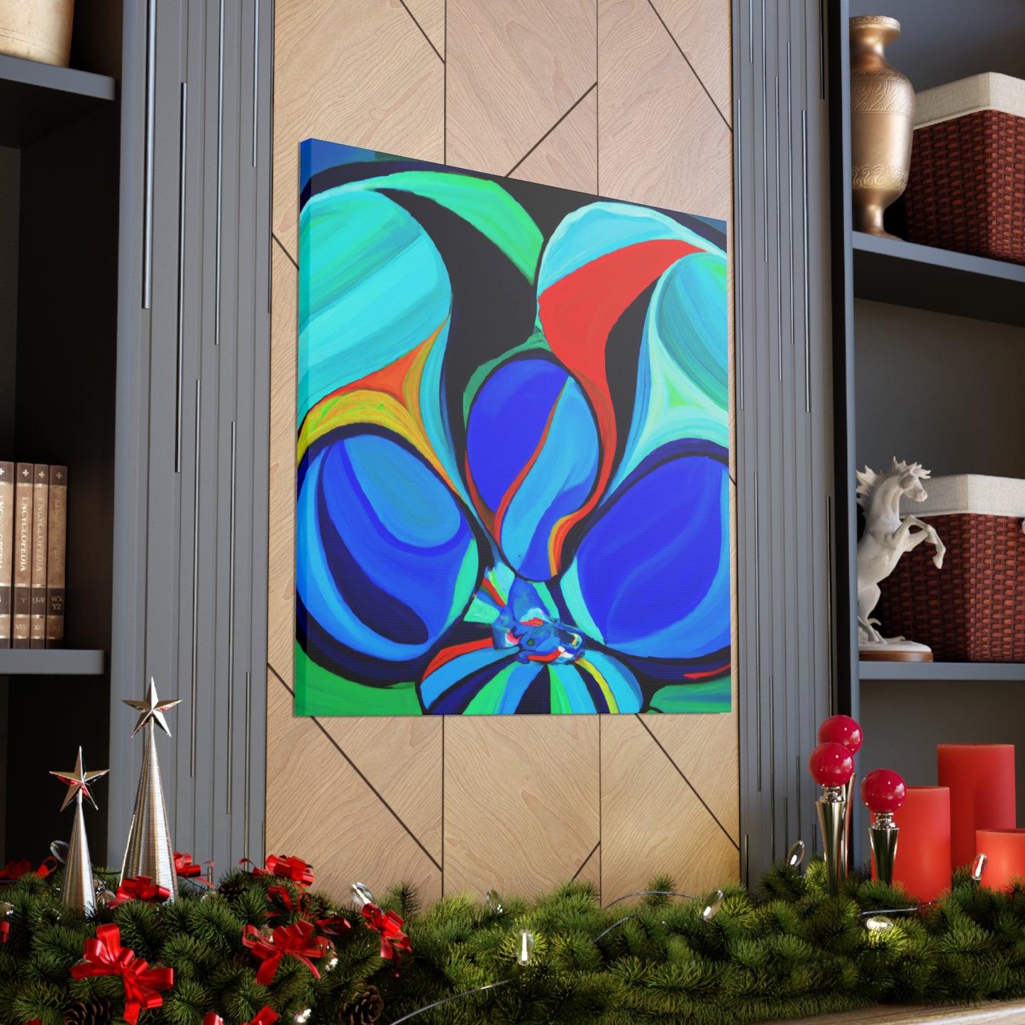 Clam Dreams Art Deco - Canvas