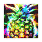 Pineapple Pop Explosion - Canvas