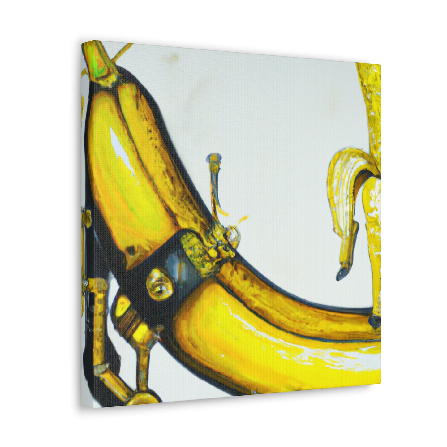 Bananna in Steampunk Time - Canvas