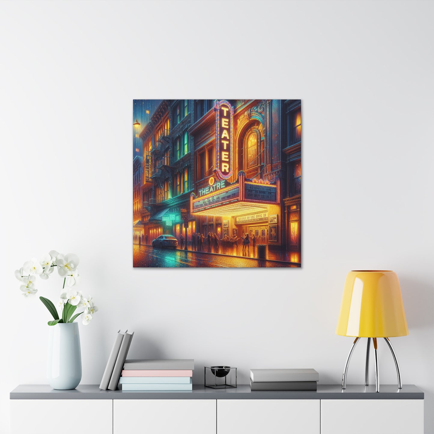 City of Illusions - Canvas