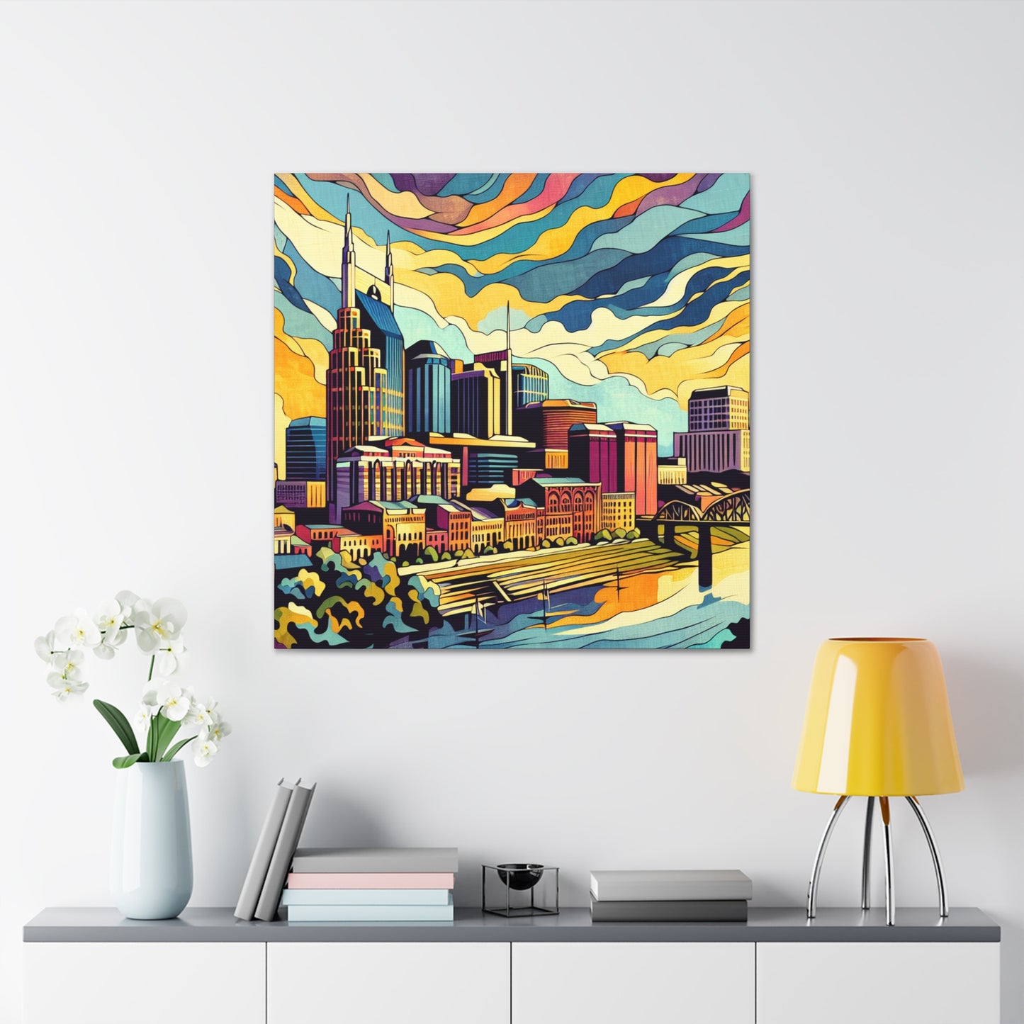 "Enchanting Nashville Reverie" - Canvas