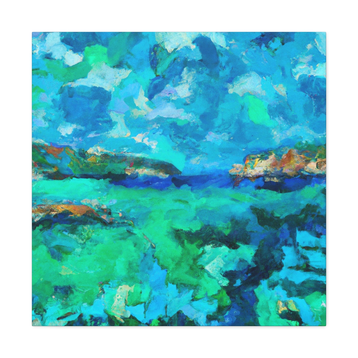 "Beaches of Impressionism" - Canvas