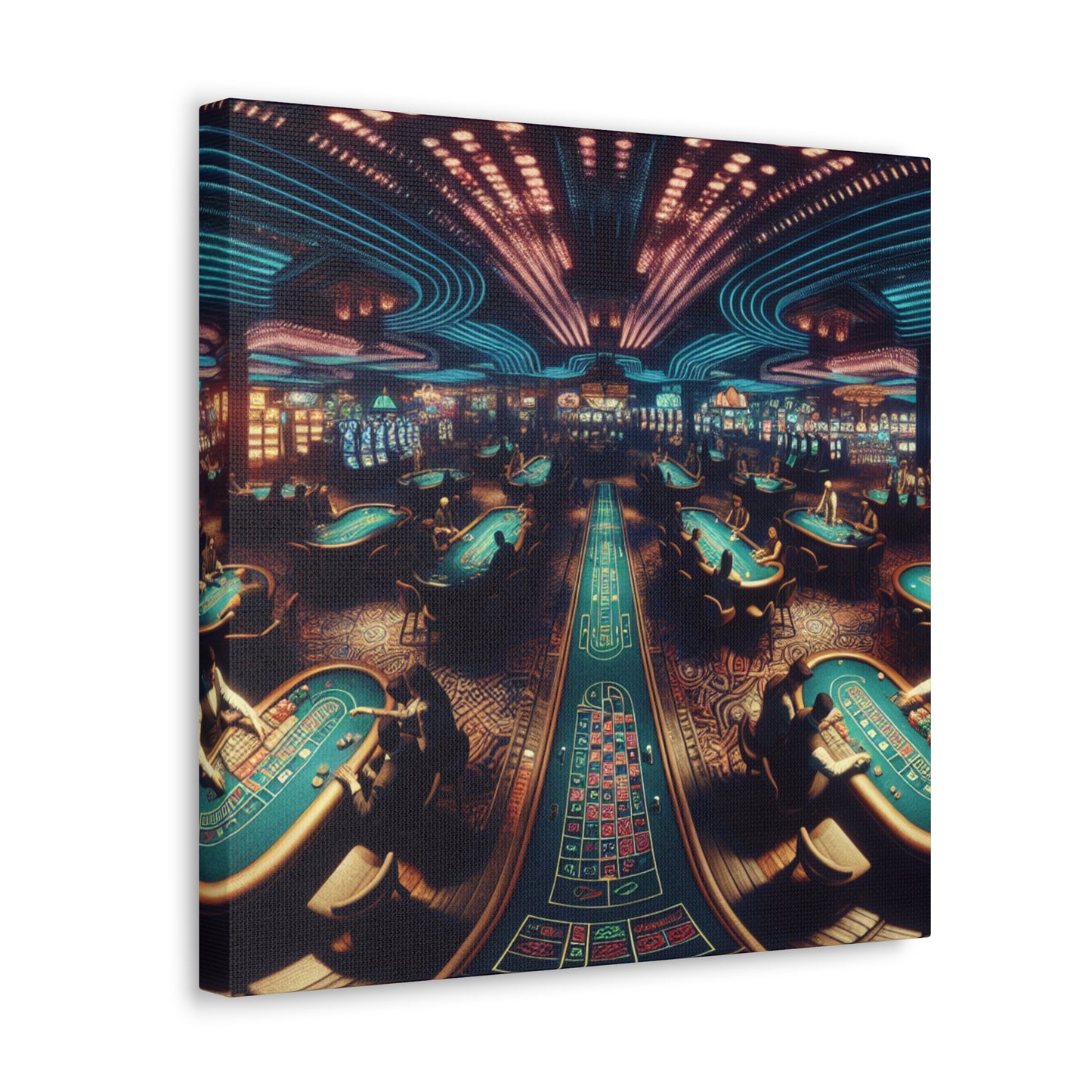 Gilded Gambler's Ballroom - Canvas