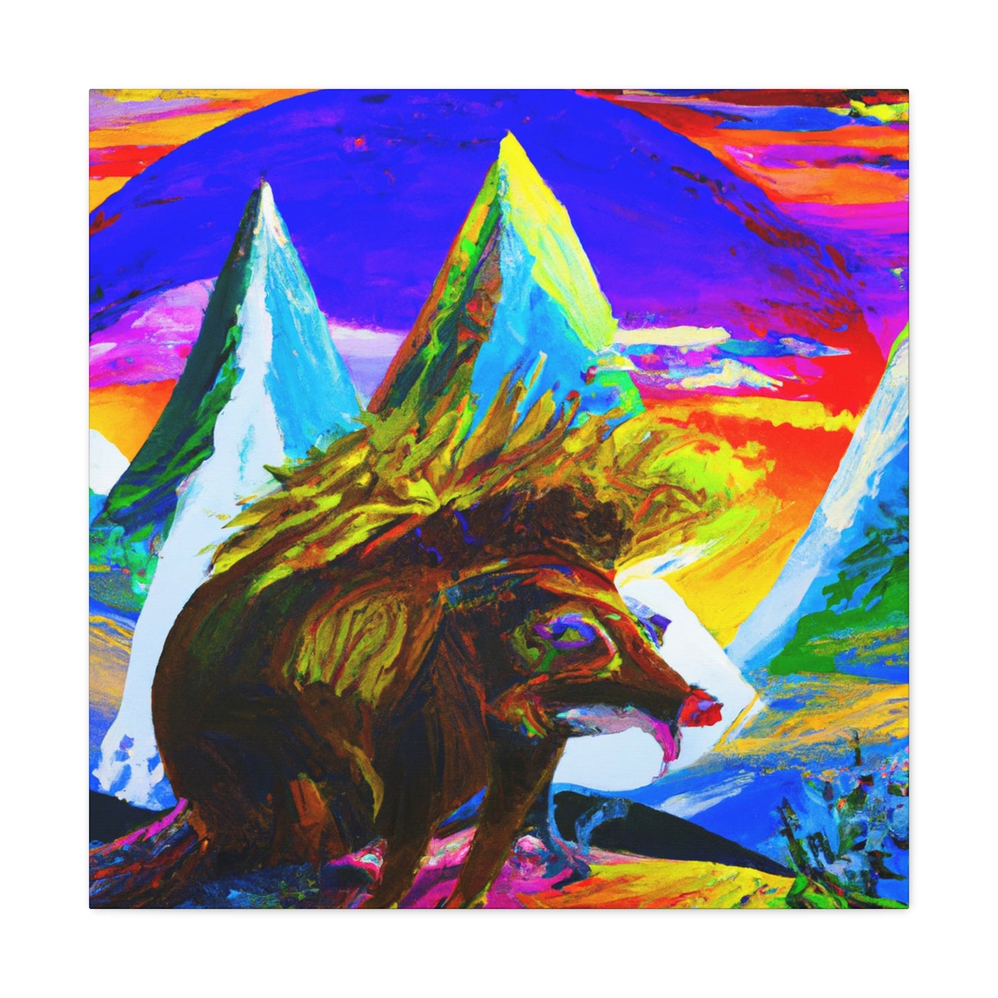 Porcupine in Dreams - Canvas