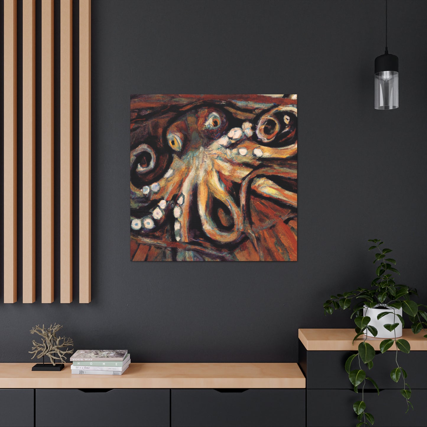 Octopus Impressionism Dream - Canvas