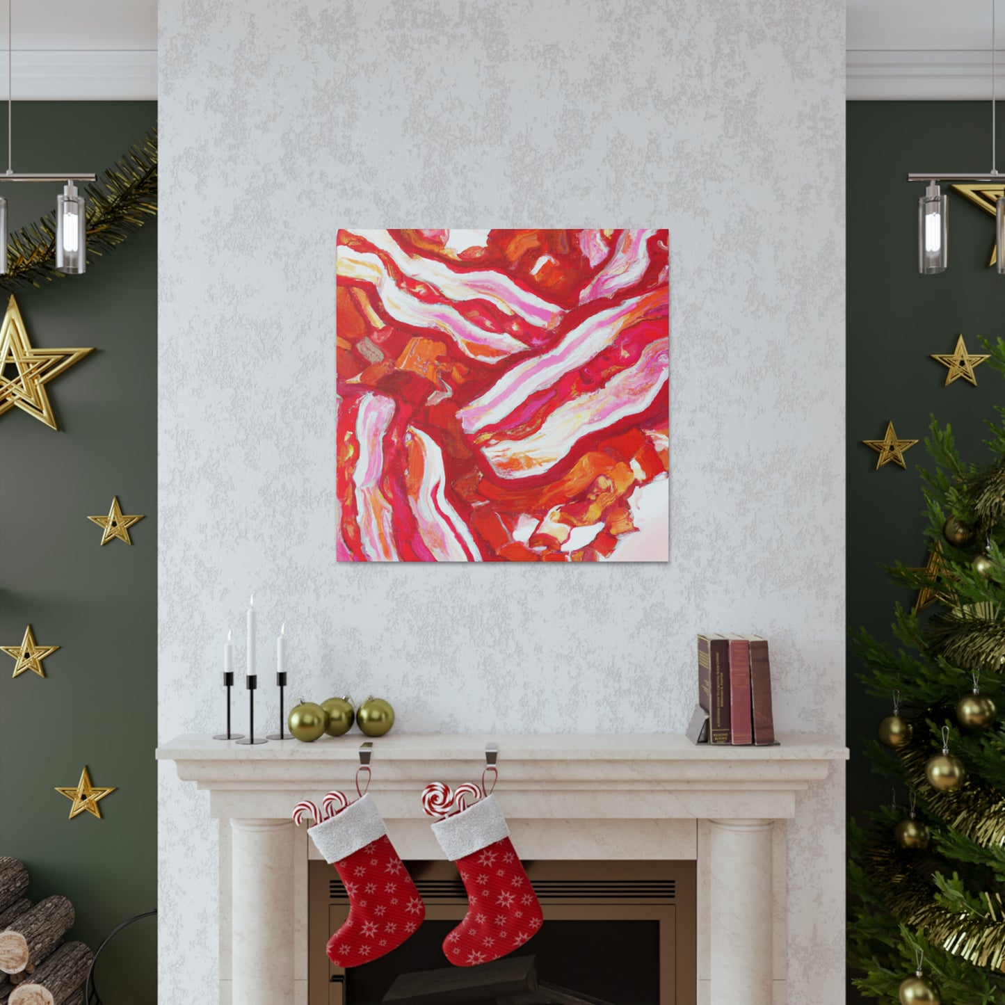 Bacon in Baroque Style - Canvas