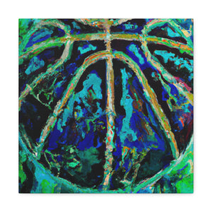 "Ball on the Court" - Canvas