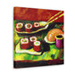 "Delightful Sushi Delight" - Canvas