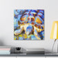 "Box Turtle in Impressionism" - Canvas