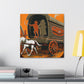 "Wagon Glorified: Art" - Canvas