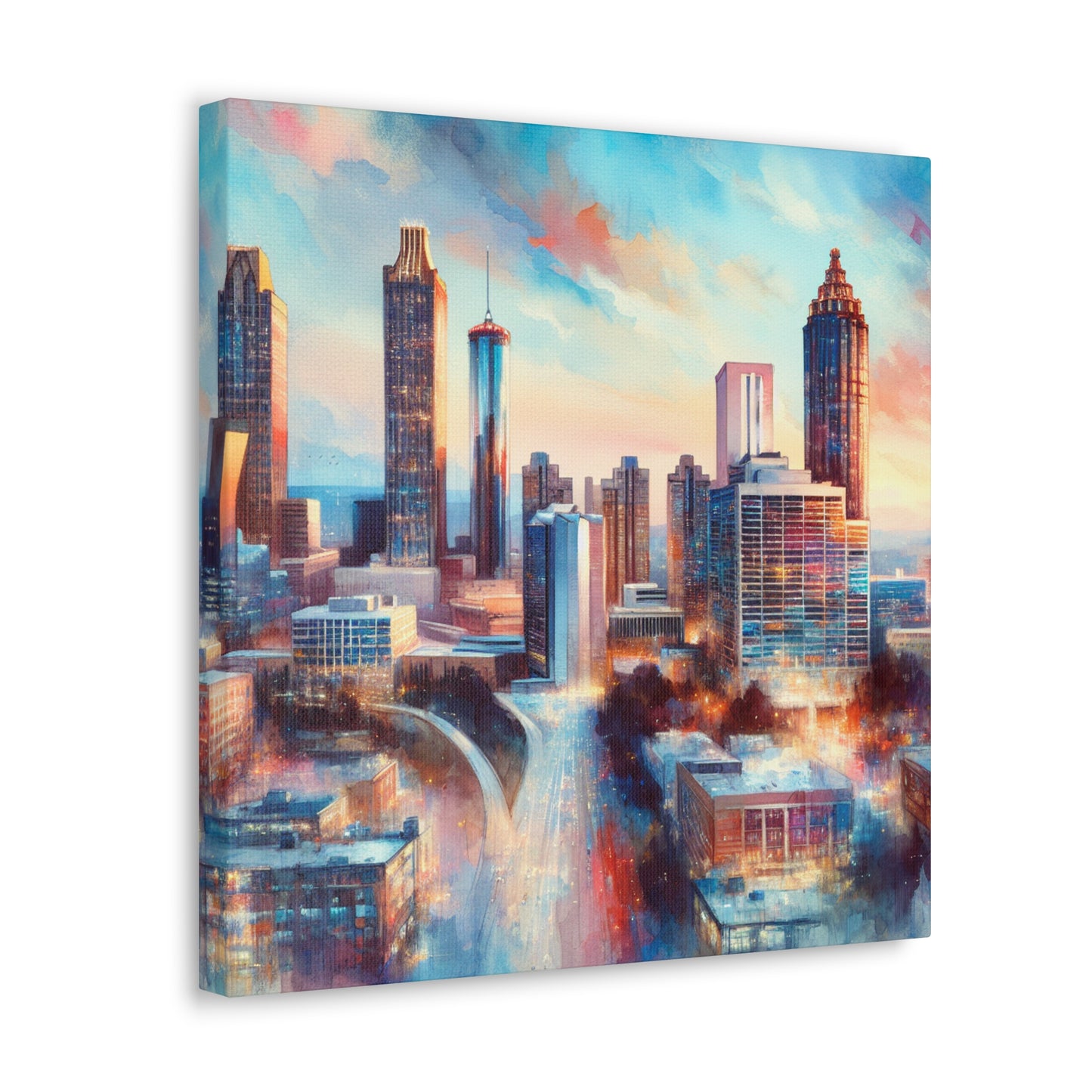 Georgia Dreamscape: Ablaze Magnolia - Canvas