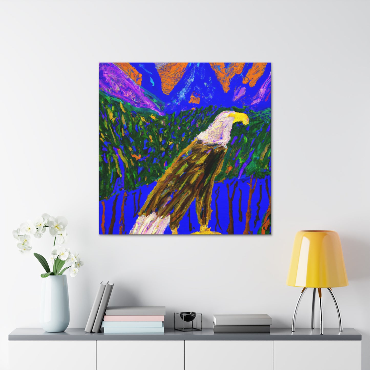 "The Noble Bald Eagle" - Canvas