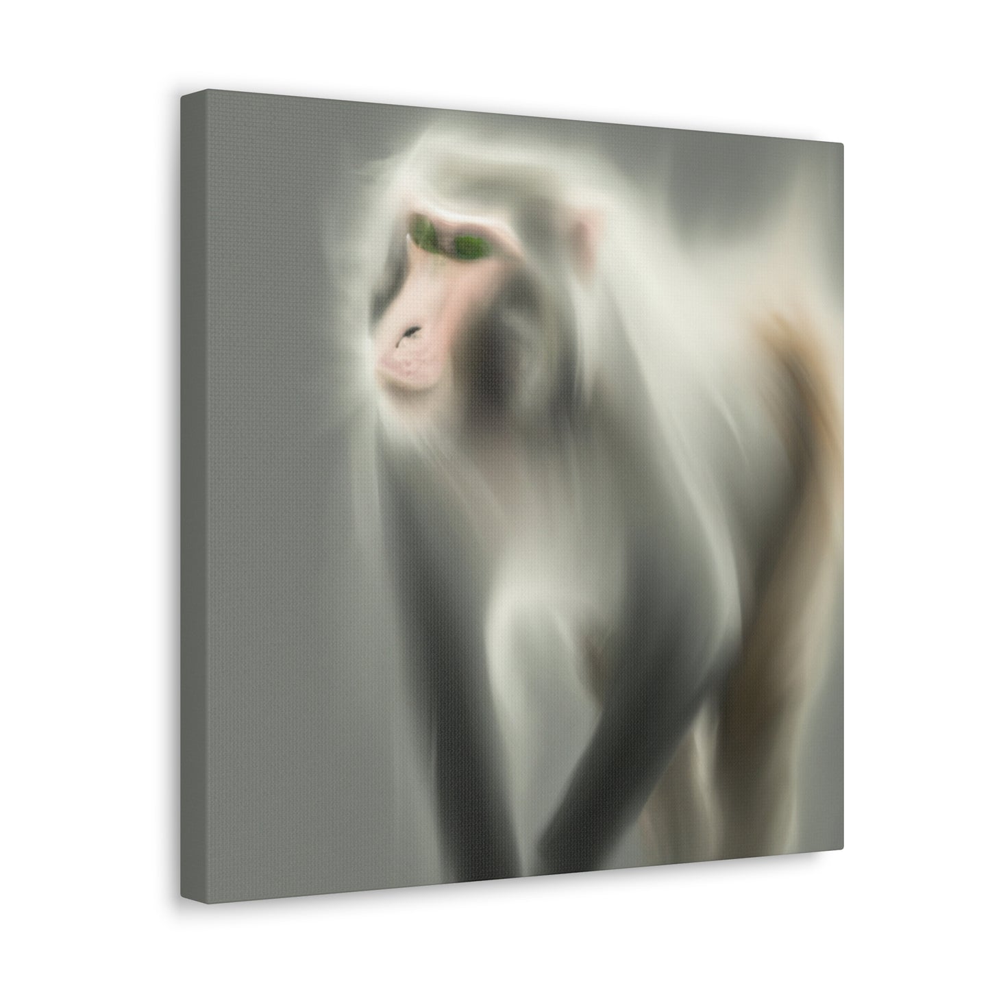 "Majestic Japanese Macaque" - Canvas