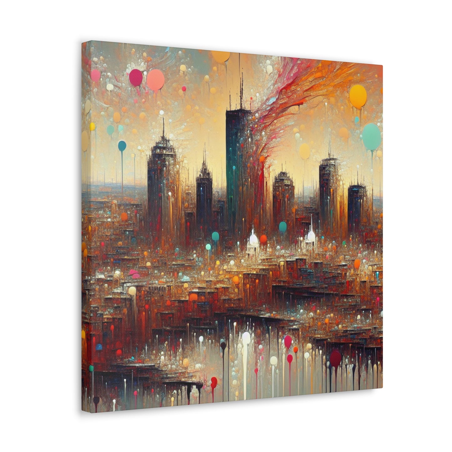 "Emerald City Sunrise" - Canvas