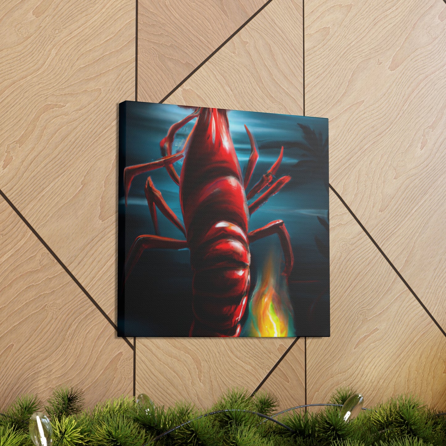 "Lobster's Surreal Dream" - Canvas