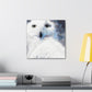 Snowy Owl Impressionism - Canvas