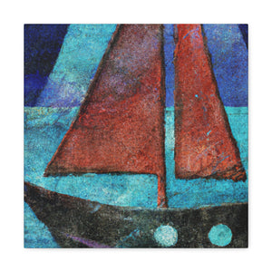 Sailboat at Sunrise - Canvas