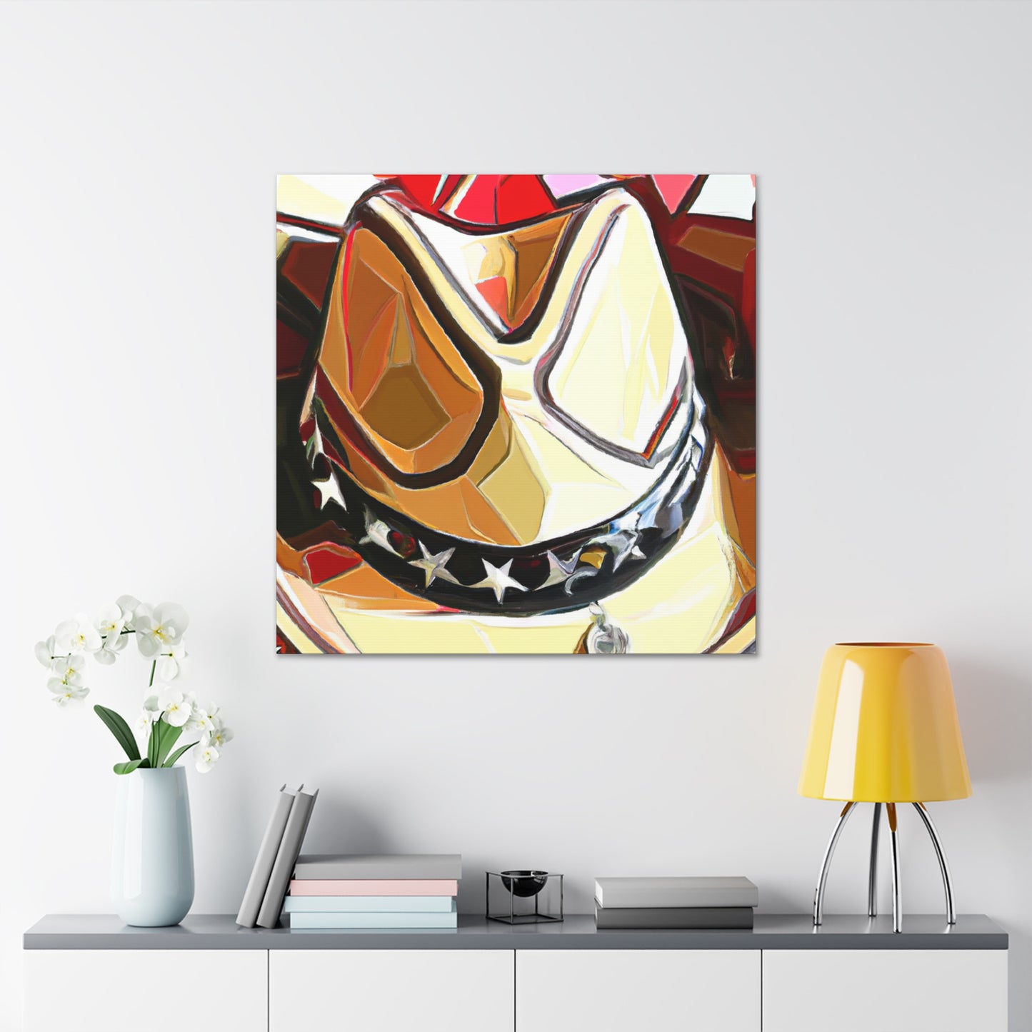 "Cowboy's 20s Stetson" - Canvas