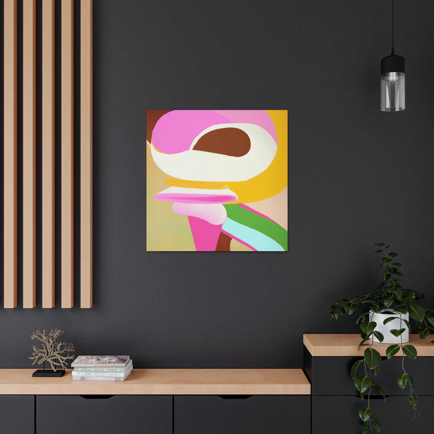 Ice Cream Delight - Canvas