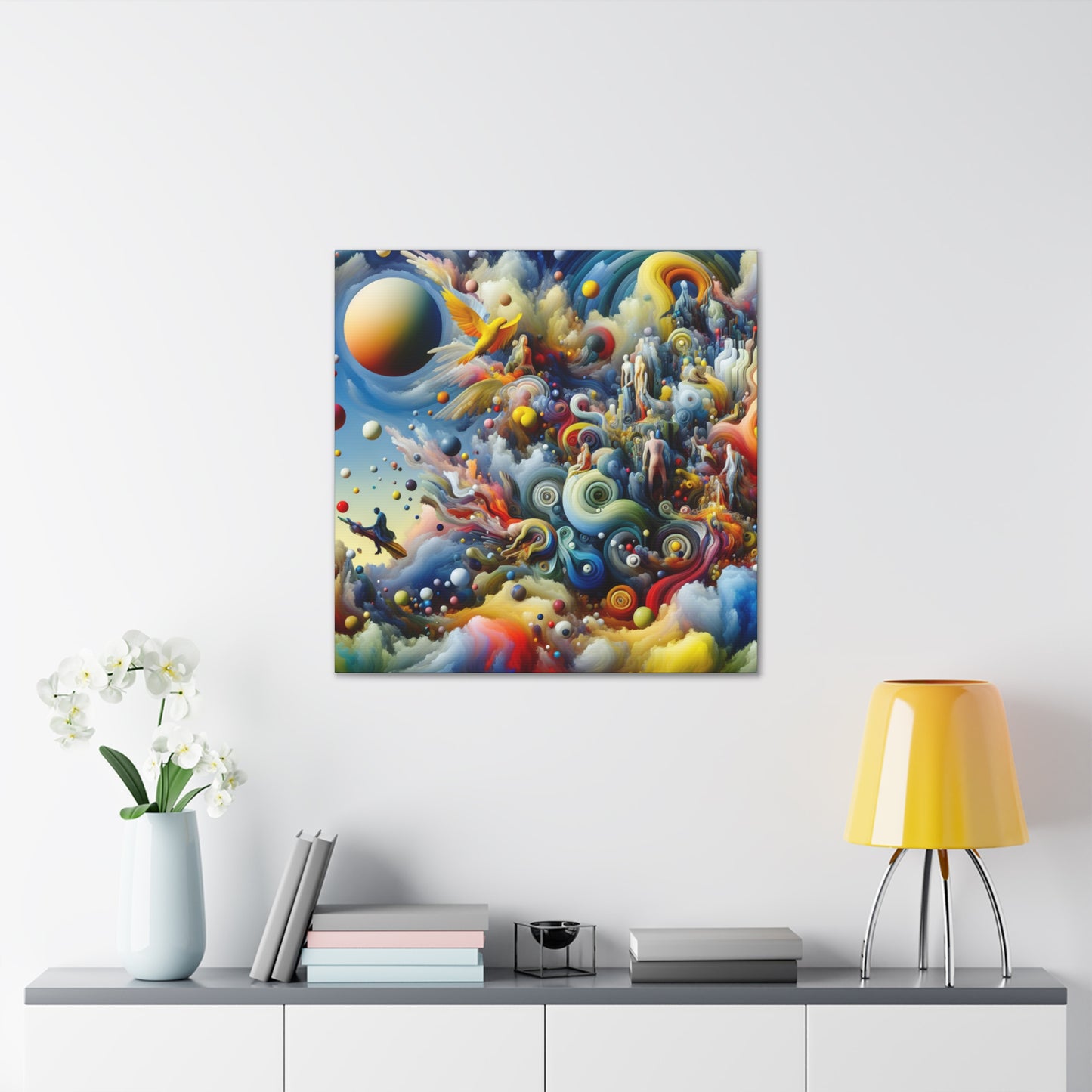 Cosmic Dreamscape Symphony. - Canvas