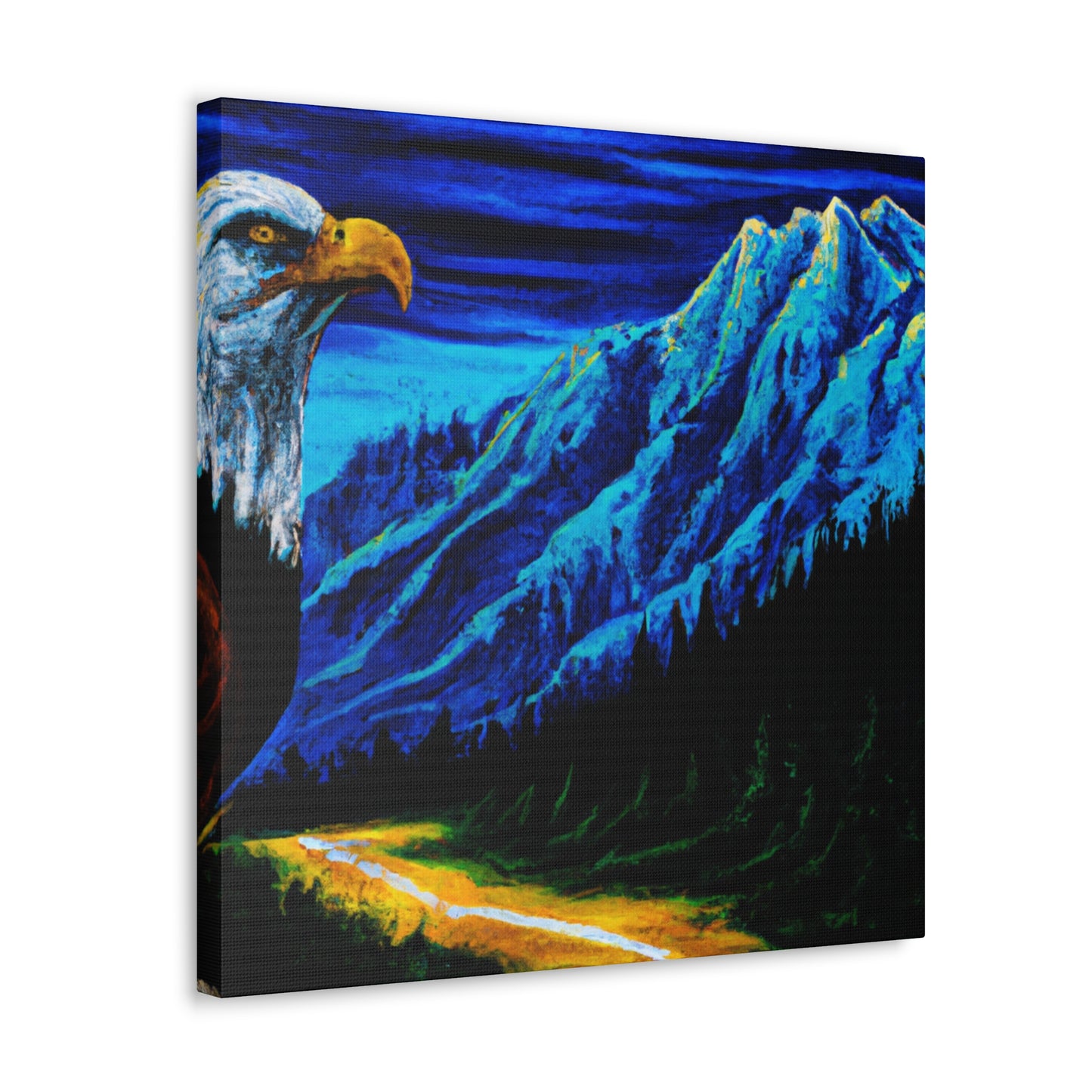 Bald Eagle Triumphant - Canvas