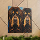 Fearsome Tibetan Mastiff - Canvas