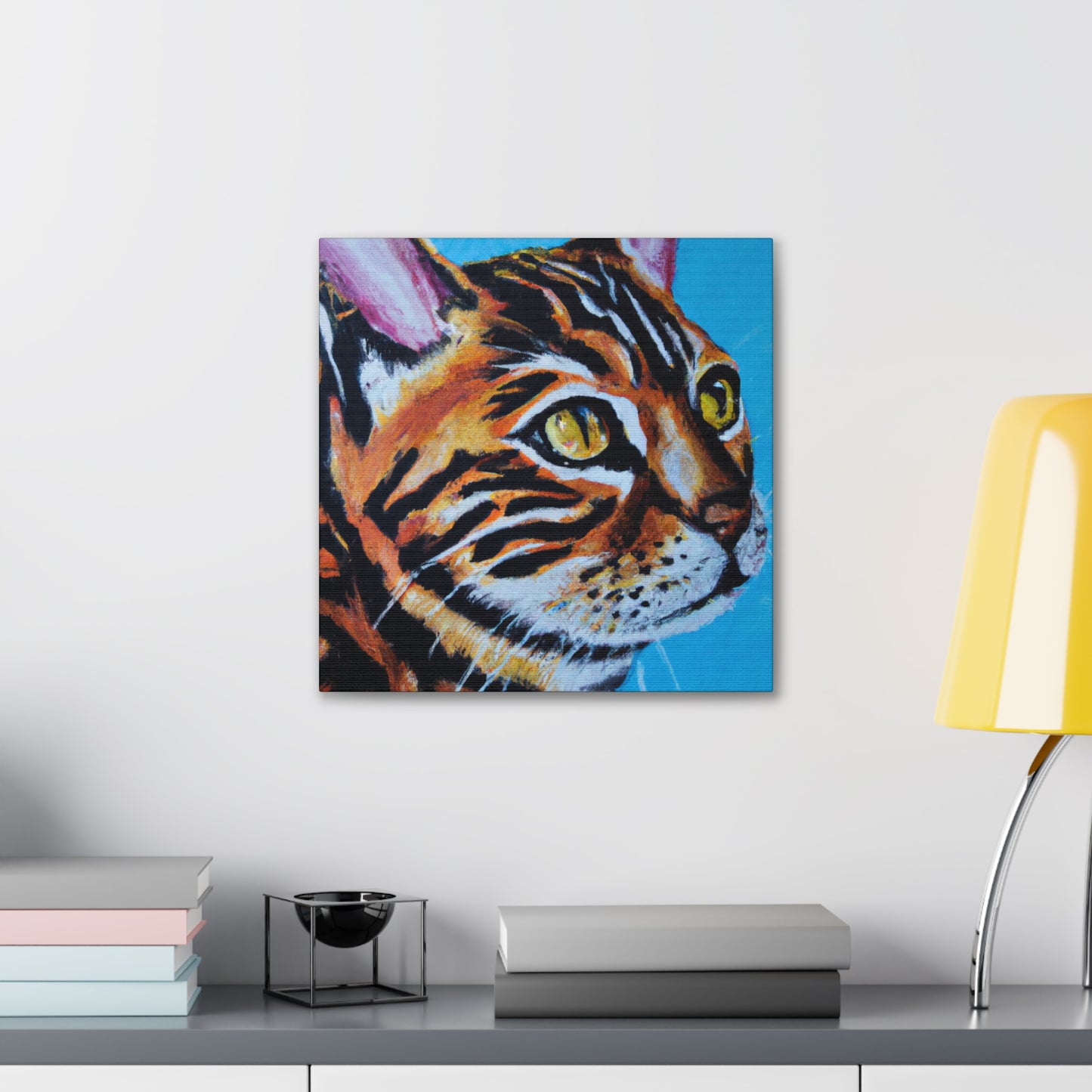 Bengal in Hyperrealism - Canvas