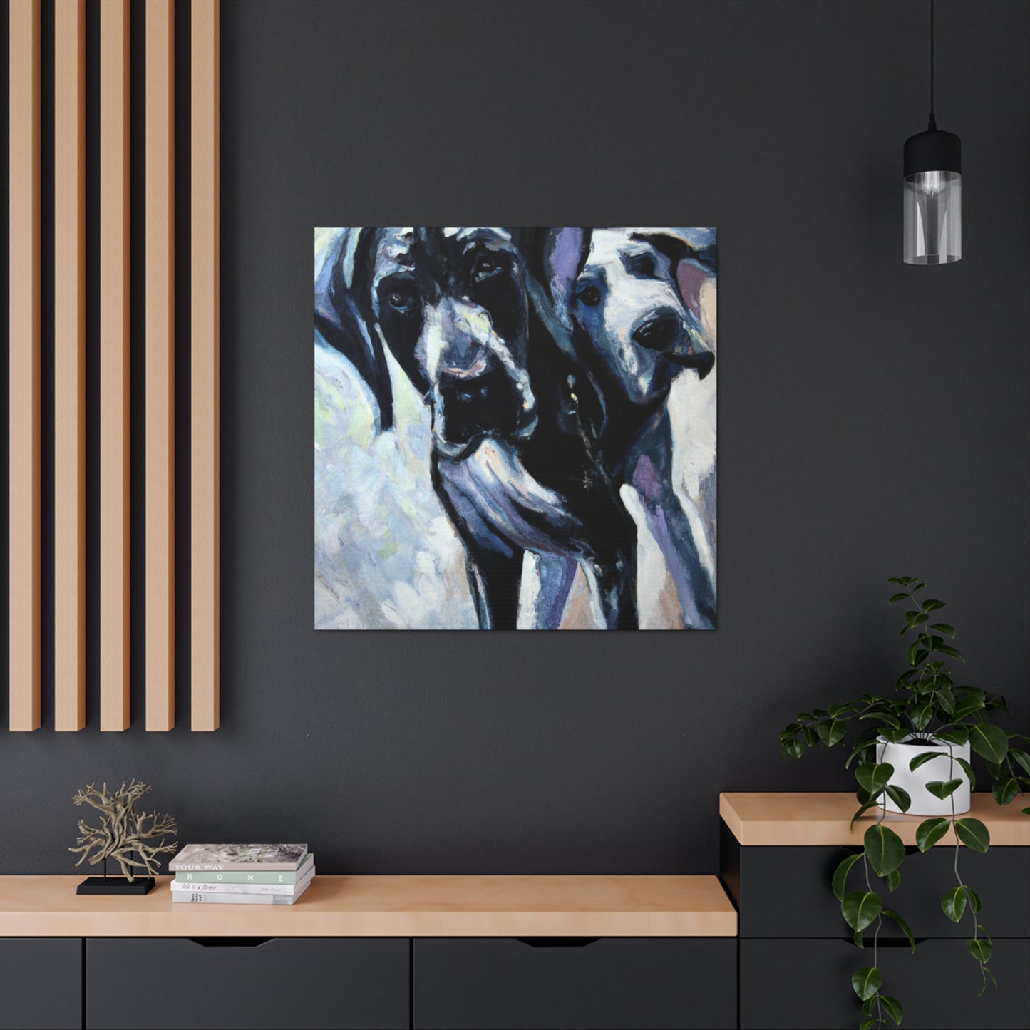 "Gentle Giant Dane" - Canvas