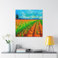 Golden Harvest Fields - Canvas