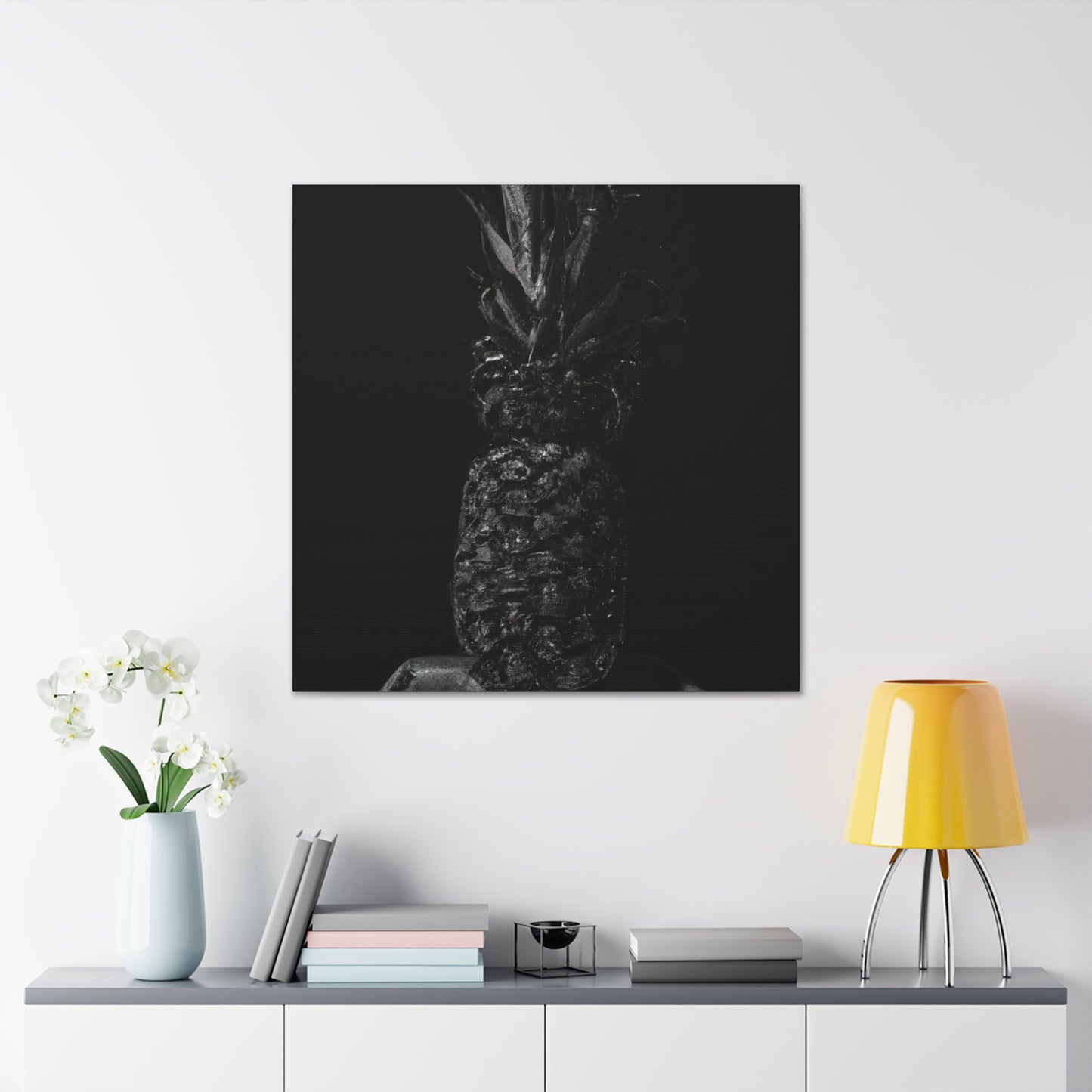 Pineapple Realism Scene - Canvas