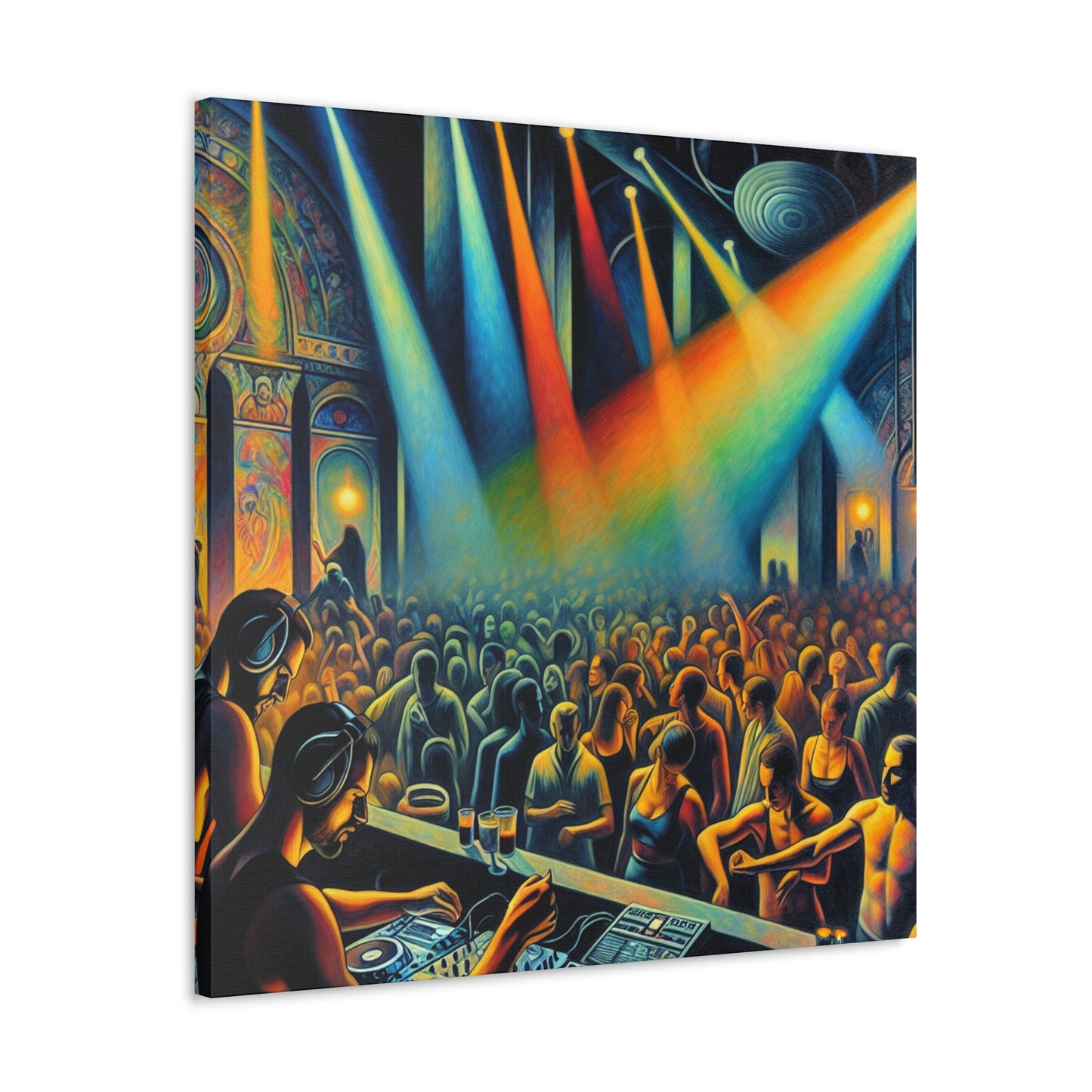 "Harmonic Revelry Unveiled" - Canvas