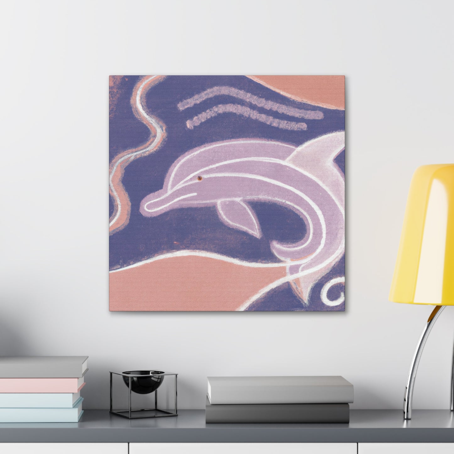 Dolphin Dance Magic - Canvas