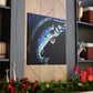 "Walleye Reflections Impression" - Canvas